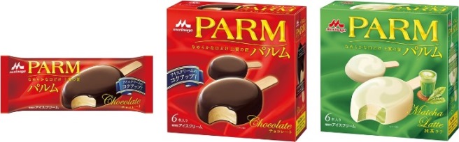 PARMチョコレート　PARM抹茶ラテ