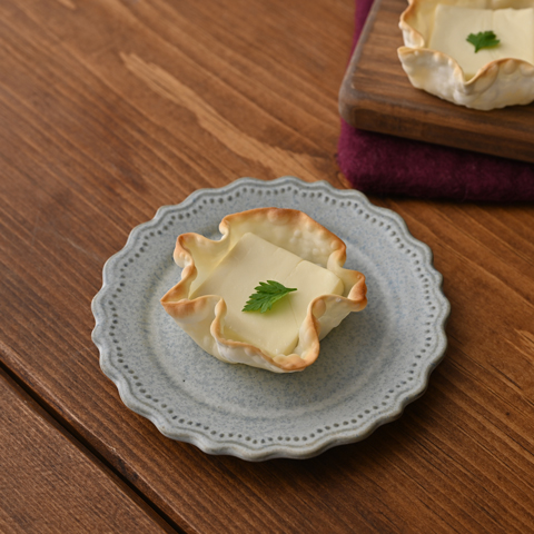 餃子の皮で簡単タルト風スイーツ