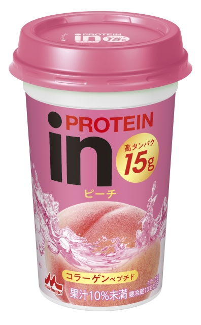 「ｉｎＰＲＯＴＥＩＮ ピーチ」3月11日（火）より全国にて新発売 ＆「ｉｎＰＲＯＴＥＩＮ マスカット」は4月8日（火）より全国にて新発売