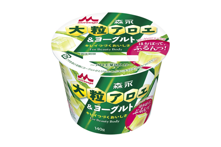 森永大粒アロエ ヨーグルト 4月15日 火 より新発売 ニュースリリース 森永乳業株式会社