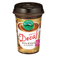 マウントレーニア デカフェ 飲料 商品紹介 森永乳業株式会社